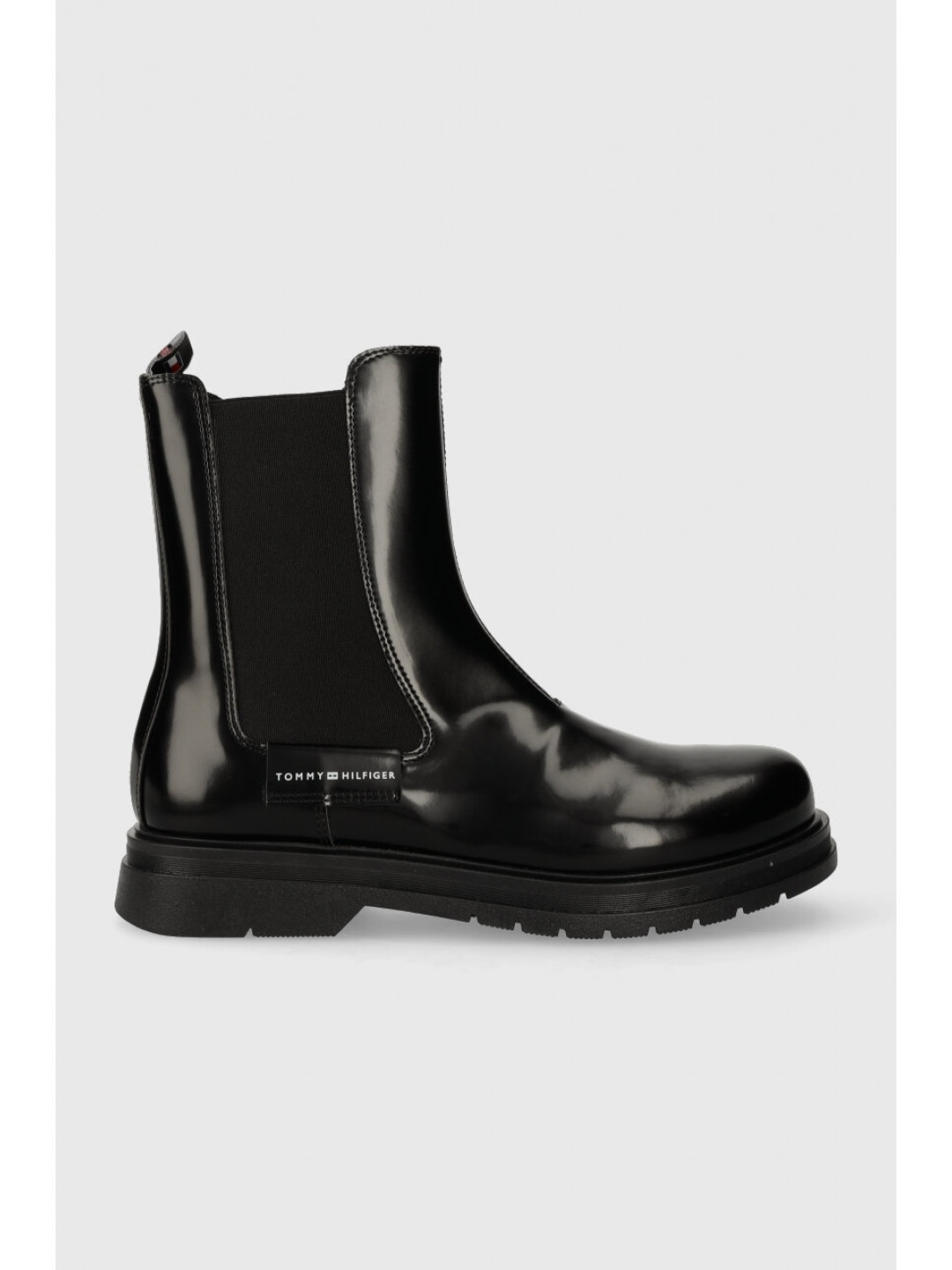 Dětské holínky Tommy Hilfiger černá barva